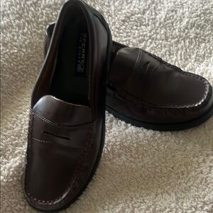 Sperry brown loafers